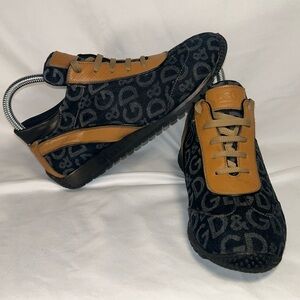 Authentic Dolce & Gabbana Monogram Sneakers - Women’s Size 6.5 (37)